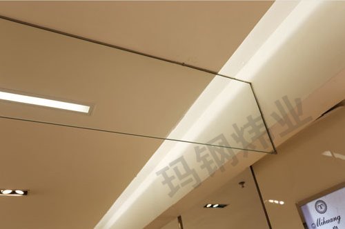 玻璃擋煙垂簾(垂壁)